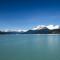 Wir sind mit einem Katamaran auf dem Lago Argentino - einem der Größten Süßwasserspeicher der Welt - zu den Gletschern unterwegs