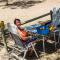 des Campers Strandleben...