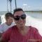 ..eine erfreute Bootstouristin...