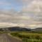 ..vor uns die Richardson Mountains...