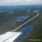 ..und wir schon im Landeanflug nach Inuvik....