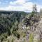...sind oben am Old Oak canyon...