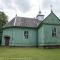Die berühmte Holzkirche von Nasrenai von 1777, kann, wie die Meisten, nur von Aussen besichtigt werden.