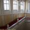 ..ein imponierendes Treppenhaus..durch welches wir ....