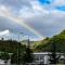 ..wir bleiben auf der D010 entlang der Schwarzmeerküste.....der regenbogen gibt uns Hoffnung...