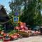 ...Blumenstand am Rand der Strasse..