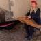 viel Musik in der Stadt ..die Dame spielt wundervoll...