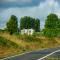 Wir fahren Richtung Amiens.....und haben immer wieder diese Ensembles von Architektur in toller Landschaft...