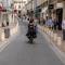 ...und das Avignon eine Fahrradfahrerstadt ist wird am Eingang zur Altstadt mit einem Laser gezählt.....