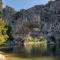 ...da ist sie dann...Pont d'Arc....eine Naturbrücke über die Ardeche...