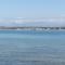 Unser Blick nach Biograd.....vom Frühstück in der Beach Bar.....