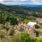 ..von hier haben wir einen schönen Blick über die mittlere und untere Stadt Mystras.