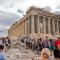 ....1987 wurde die Akropolis UNESCO-Welterbe. Der Versuch der Wiederherstellung, des antiken Zustandes  ist sehr mühsam und aufwendig...wird aber als Symbol Europas betrachte....