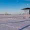 ..am Strand von Oulu....Winter......