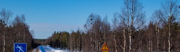 Zurück über den Polarkreis:
FIN -032