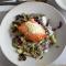 ...wir essen Alaska Lachs....