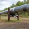 ...hier treffen wir die Alaska Pipeline....