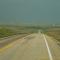 ...wir fahren in ein Gewitter....