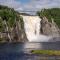 ...da wir nochmal vorbeikommen schauen wir uns den Chute Montmorency....von unten an...
