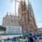 ...hier wird gebaut seit 1886 - Gaudi hat das Projekt übernommen......