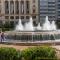 ...in Valencia sind die Brunnen in Betrieb....